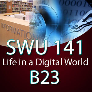 SWU141 ชีวิตในโลกดิจิทัล B23 ( 1-2563)
