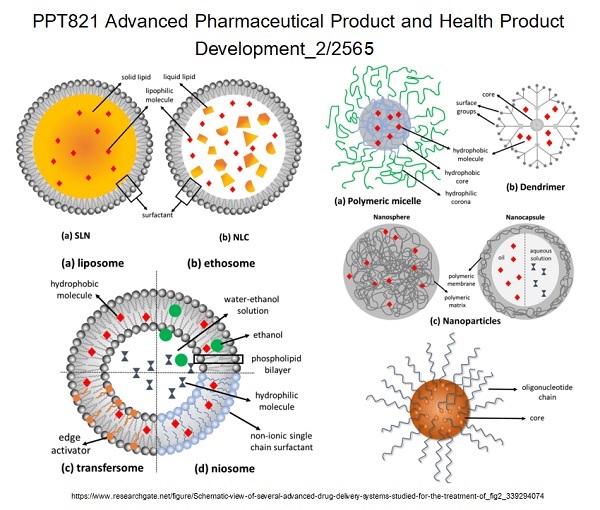 PPT821 Advanced Pharmaceutical Product and Health Product Development_2565