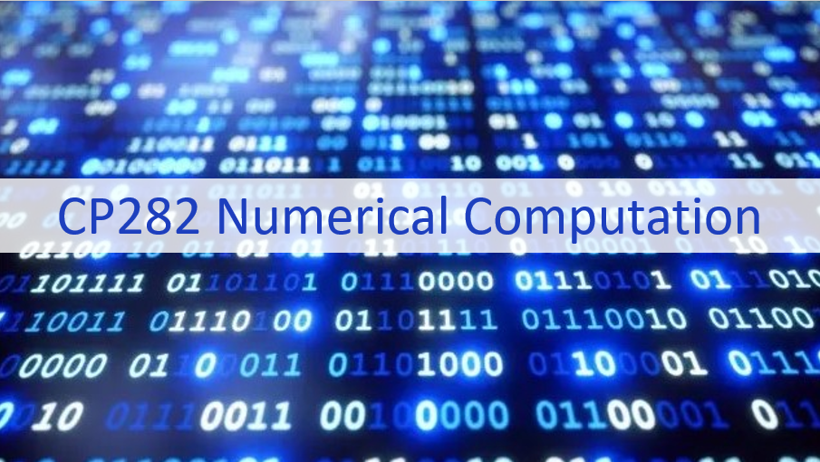 CP282 Numerical Computation(1/66)