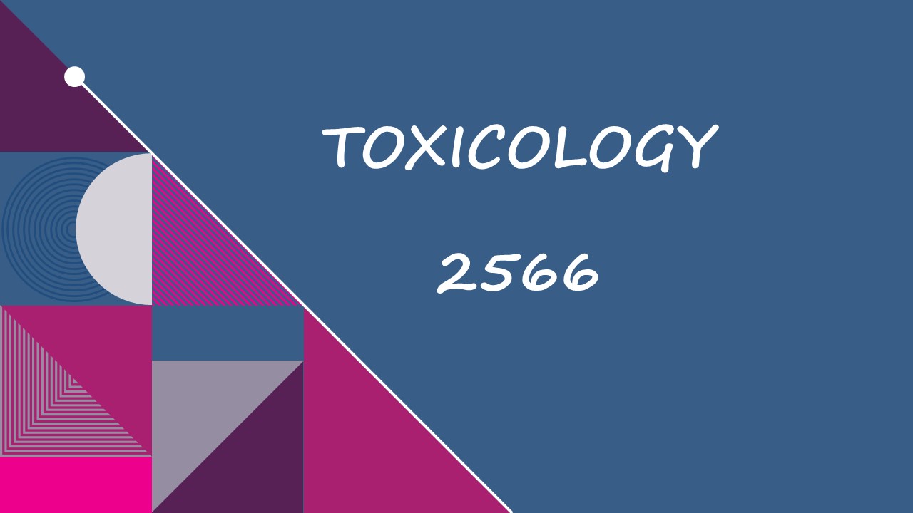 PBP472 Toxicology /2566