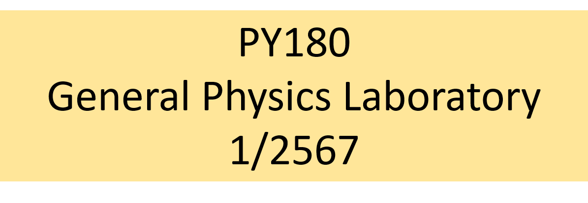 General Physics Laboratory 1/2567