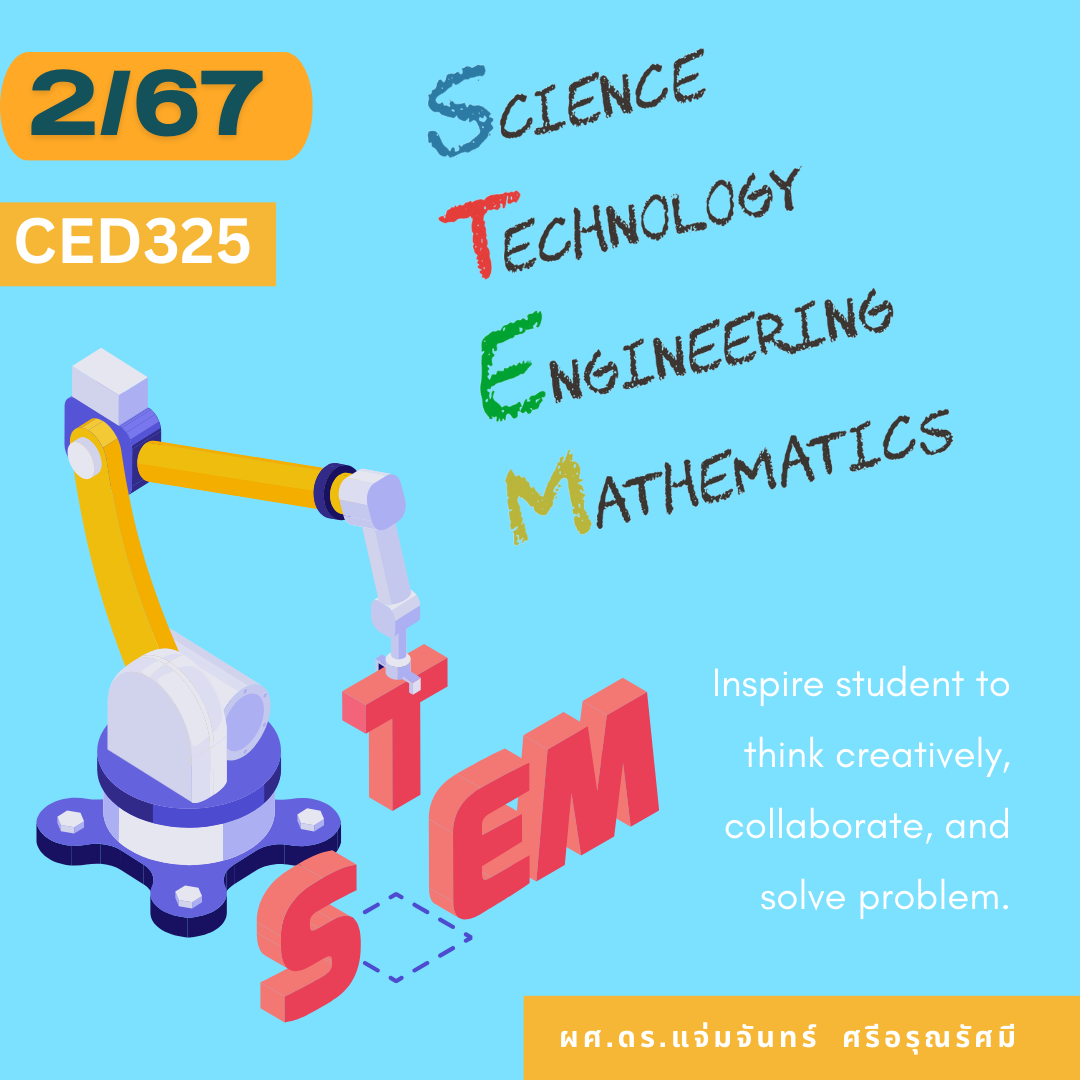 CED325 STEM EDUCATION FOR COMPUTER TEACHING 2(1-2-3)