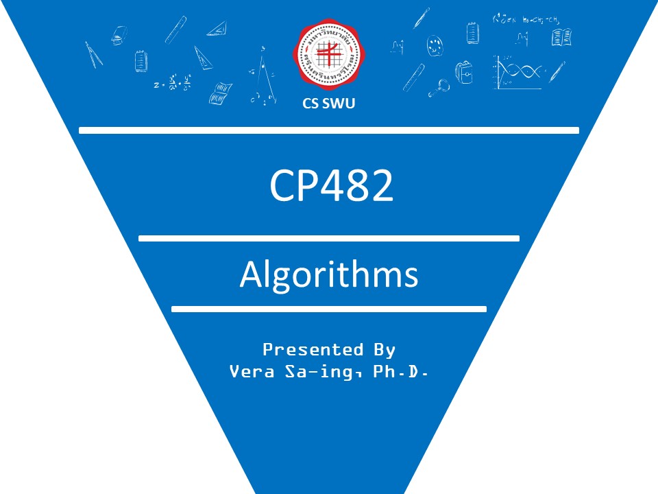 CP482 Algorithms