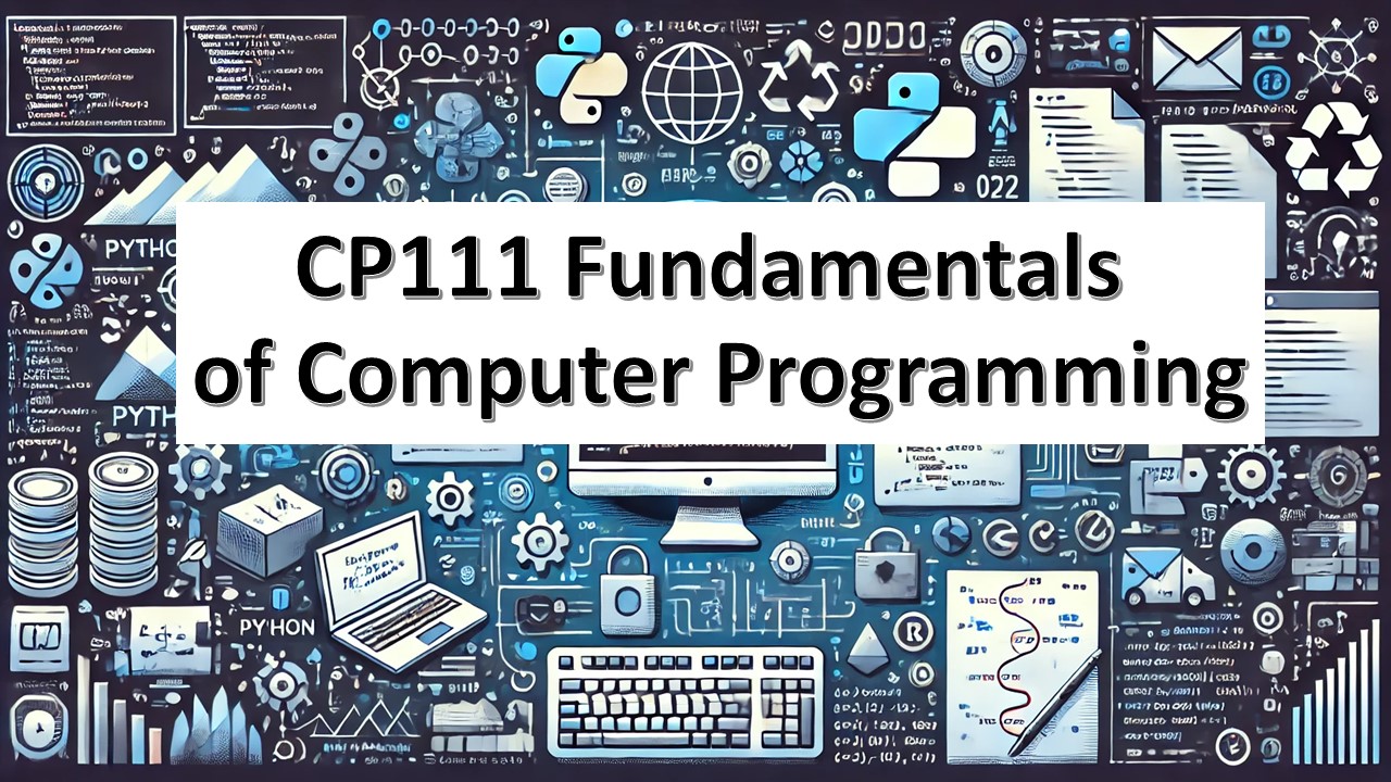 CP111 Fundamentals of Computer Programming 1/68